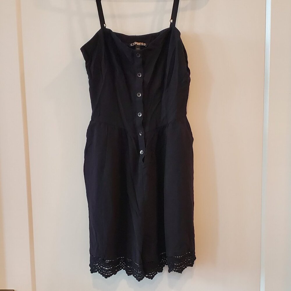black romper from express